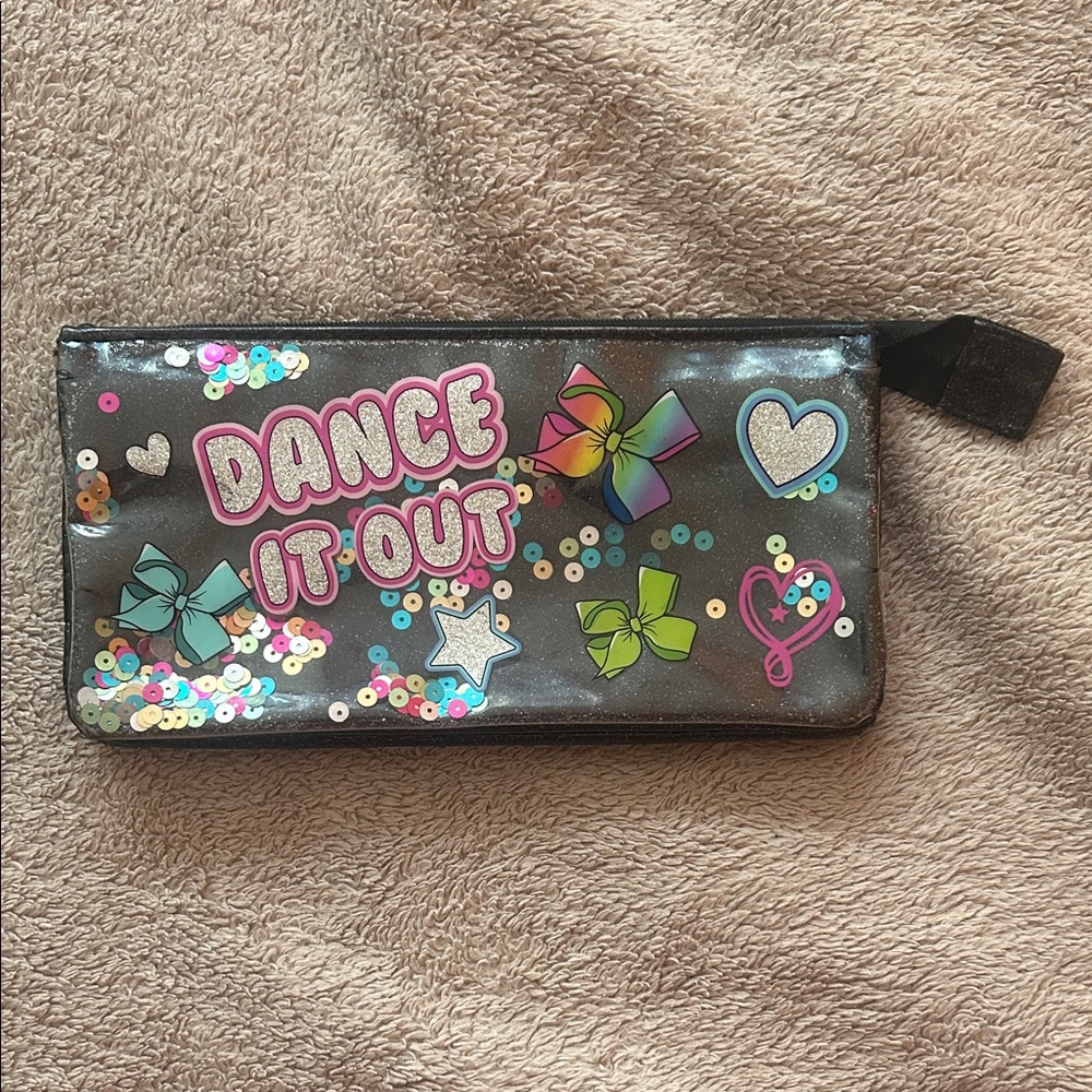 Jojo Siwa Dance It Out Pencil Pouch with Fun Graphics